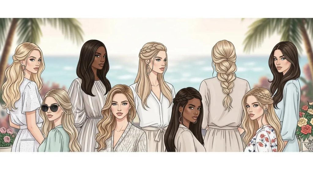 Chic Summer Styles for Long Hair